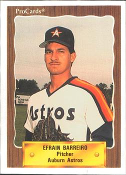 1990 ProCards #3413 Efrain Barreiro Front