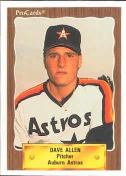 1990 ProCards #3414 Dave Allen Front