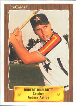 1990 ProCards #3416 Robert Hurlbutt Front