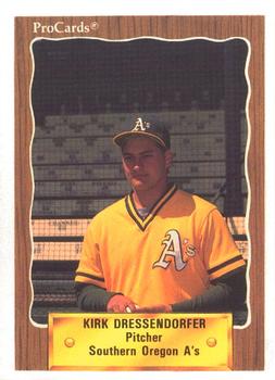 1990 ProCards #3425 Kirk Dressendorfer Front
