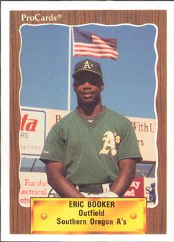 1990 ProCards #3429 Eric Booker Front
