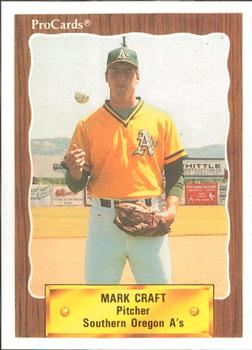 1990 ProCards #3442 Mark Craft Front