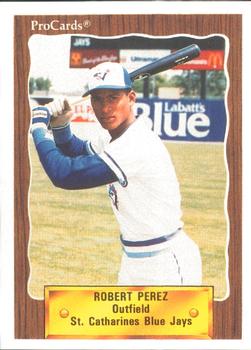 1990 ProCards #3456 Robert Perez Front