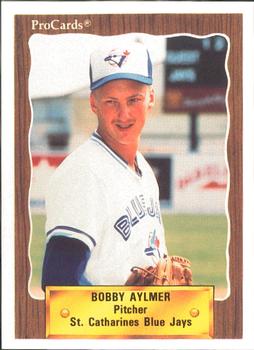1990 ProCards #3465 Bobby Aylmer Front