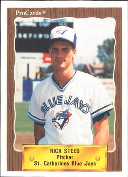 1990 ProCards #3473 Rick Steed Front