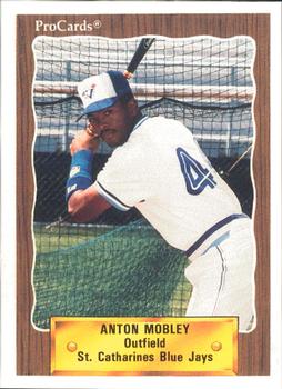 1990 ProCards #3479 Anton Mobley Front