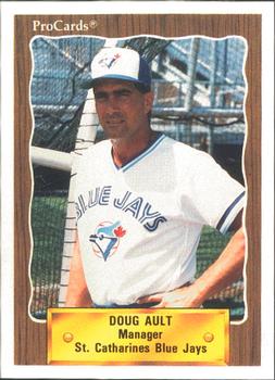 1990 ProCards #3482 Doug Ault Front