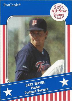 1991 ProCards Triple A All-Stars #AAA37 Gary Wayne Front