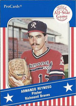 1991 ProCards Triple A All-Stars #AAA38 Armando Reynoso Front
