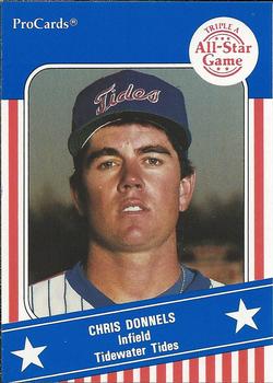 1991 ProCards Triple A All-Stars #AAA47 Chris Donnels Front