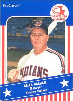 1991 ProCards Carolina League All-Stars #CAR16 Brian Graham Front