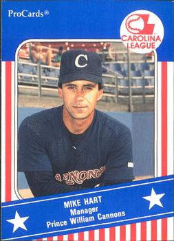 1991 ProCards Carolina League All-Stars #CAR32 Mike Hart Front