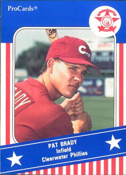 1991 ProCards Florida State League All-Stars #FSL6 Pat Brady Front
