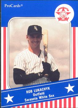 1991 ProCards Florida State League All-Stars #FSL29 Rob Lukachyk Front