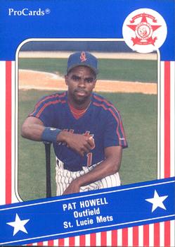 1991 ProCards Florida State League All-Stars #FSL32 Pat Howell Front