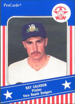 1991 ProCards Florida State League All-Stars #FSL37 Ray Calhoun Front