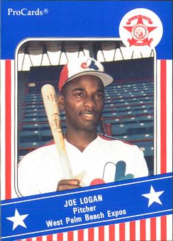 1991 ProCards Florida State League All-Stars #FSL44 Joe Logan Front