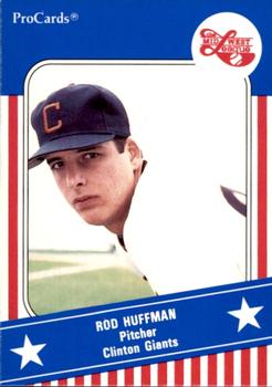 1991 ProCards Midwest League All-Stars #MWL4 Rod Huffman Front