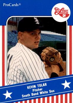 1991 ProCards Midwest League All-Stars #MWL12 Kevin Tolar Front