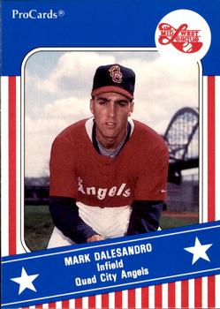 1991 ProCards Midwest League All-Stars #MWL25 Mark Dalesandro Front