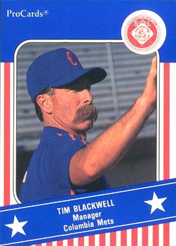 1991 ProCards South Atlantic League All-Stars #SAL12 Tim Blackwell Front