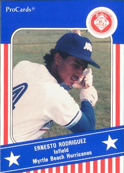 1991 ProCards South Atlantic League All-Stars #SAL39 Ernesto Rodriguez Front