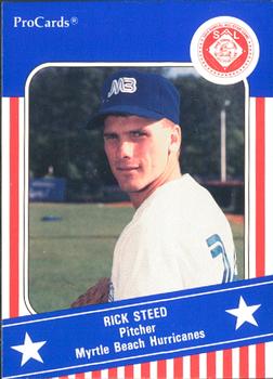 1991 ProCards South Atlantic League All-Stars #SAL40 Rick Steed Front