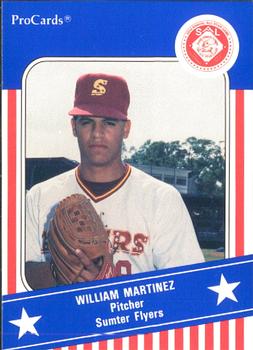 1991 ProCards South Atlantic League All-Stars #SAL46 William Martinez Front