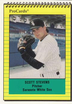 1991 ProCards #1113 Scott Stevens Front