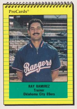 1991 ProCards #NNO Ray Ramirez Front