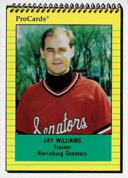 1991 ProCards #NNO Jay Williams Front