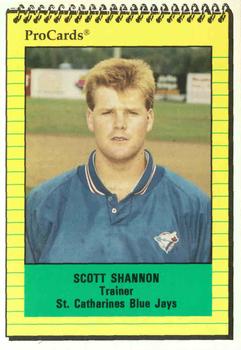 1991 ProCards #NNO Scott Shannon Front