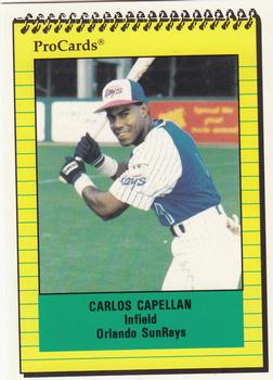 1991 ProCards #1854 Carlos Capellan Front