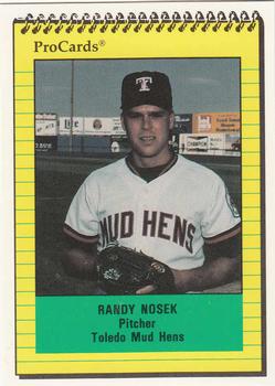 1991 ProCards #1930 Randy Nosek Front