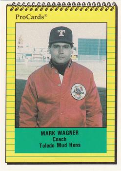 1991 ProCards #1948 Mark Wagner Front