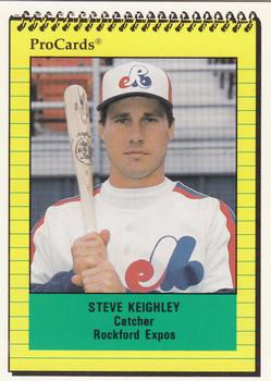1991 ProCards #2051 Steve Keighley Front