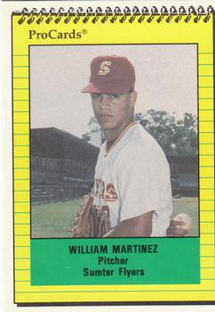 1991 ProCards #2331 William Martinez Front