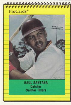1991 ProCards #2338 Raul Santana Front