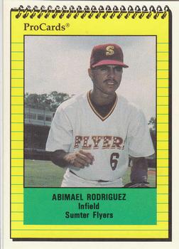 1991 ProCards #2344 Abimael Rodriguez Front