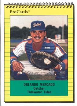 1991 ProCards #2514 Orlando Mercado Front