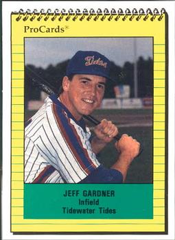 1991 ProCards #2517 Jeff Gardner Front