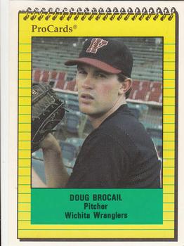 1991 ProCards #2590 Doug Brocail Front