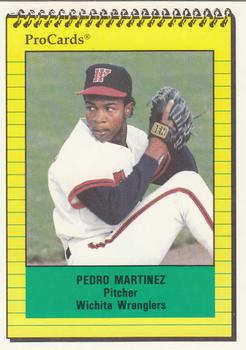1991 ProCards #2595 Pedro Martinez Front