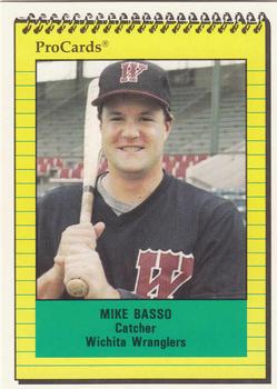 1991 ProCards #2601 Mike Basso Front