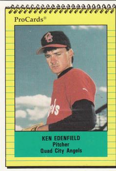 1991 ProCards #2620 Ken Edenfield Front