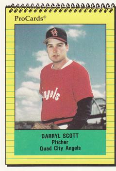 1991 ProCards #2627 Darryl Scott Front