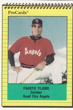 1991 ProCards #2632 Fausto Tejero Front