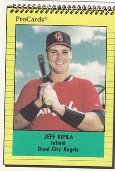 1991 ProCards #2637 Jeff Kipila Front