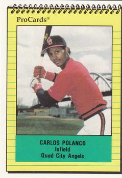 1991 ProCards #2640 Carlos Polanco Front