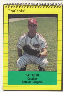 1991 ProCards #3486 Pat Ruth Front